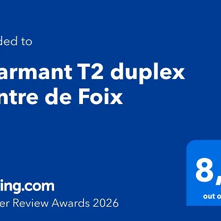 T2 Duplex Centre De * Foix